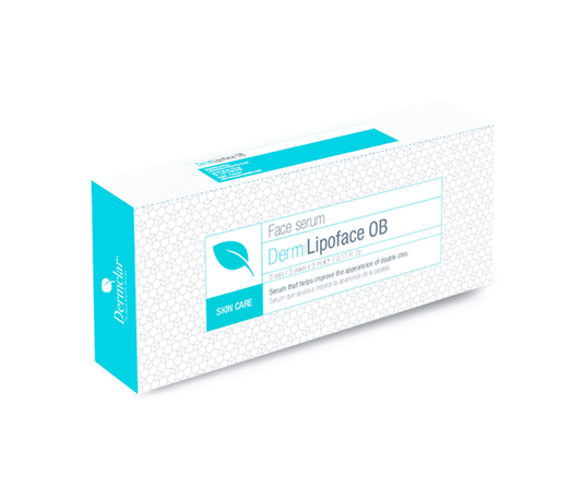 Dermclar Lipoface OB – Reductor Facial Avanzado (5 Viales x 5 ml)