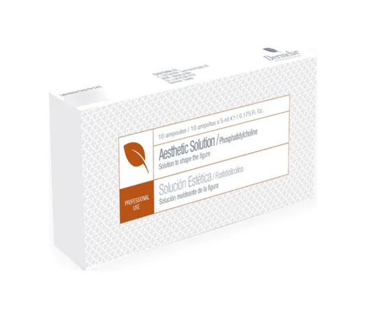 Dermclar Fosfaderm – Reducción Corporal con Fosfatidilcolina (5 Viales x 10 ml)
