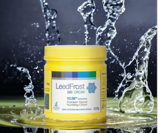 LeedFrost Cream – Crema Anestésica Tópica Premium 10.56% Lidocaína (500 g)